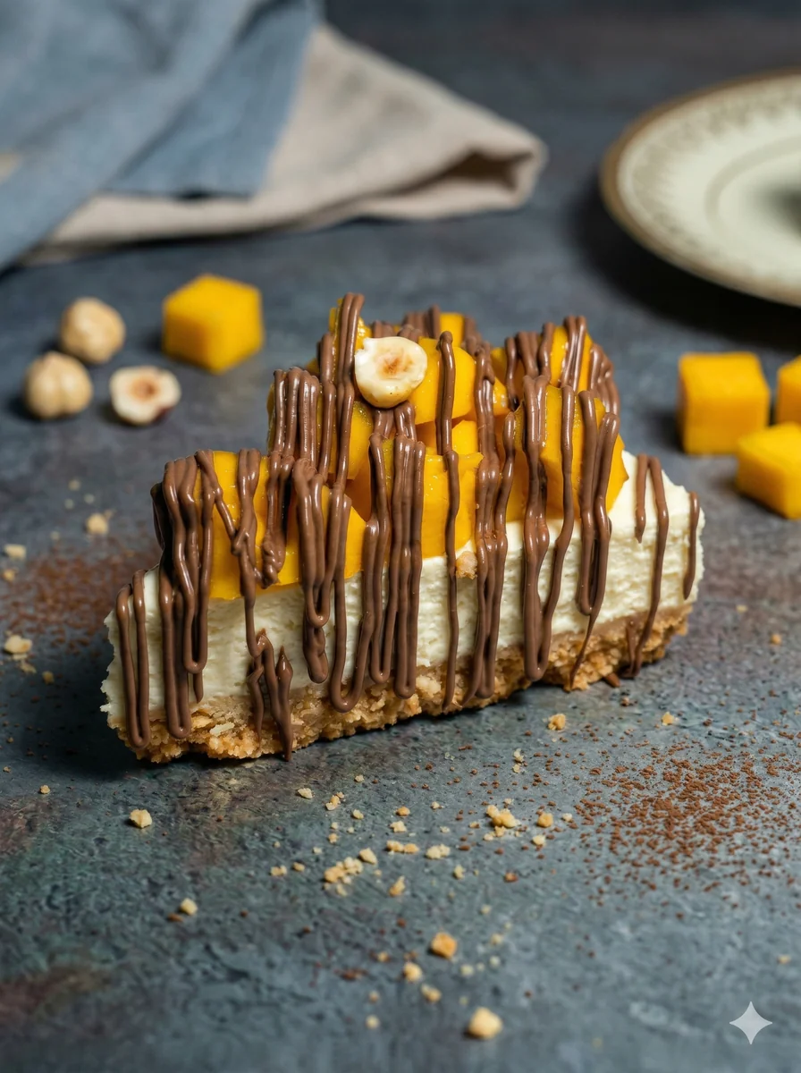 Mango Nutella Cheesecake by Moi Doughssier